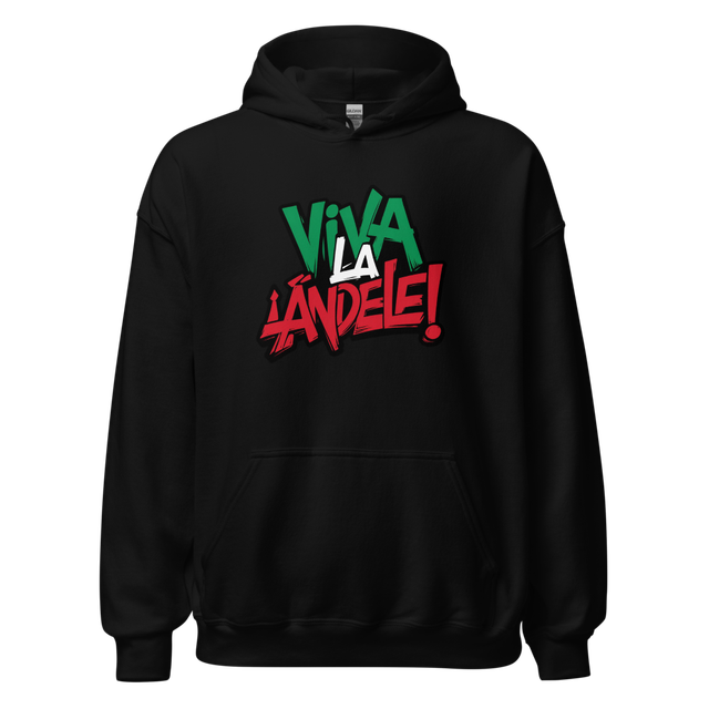 Viva La ¡Ándele! Black Hoodie
