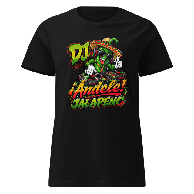 DJ ¡Ándele! Jalapeno Black Shirt