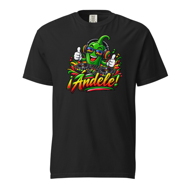 ¡Ándele! with DJ Jalapeno Black Shirt