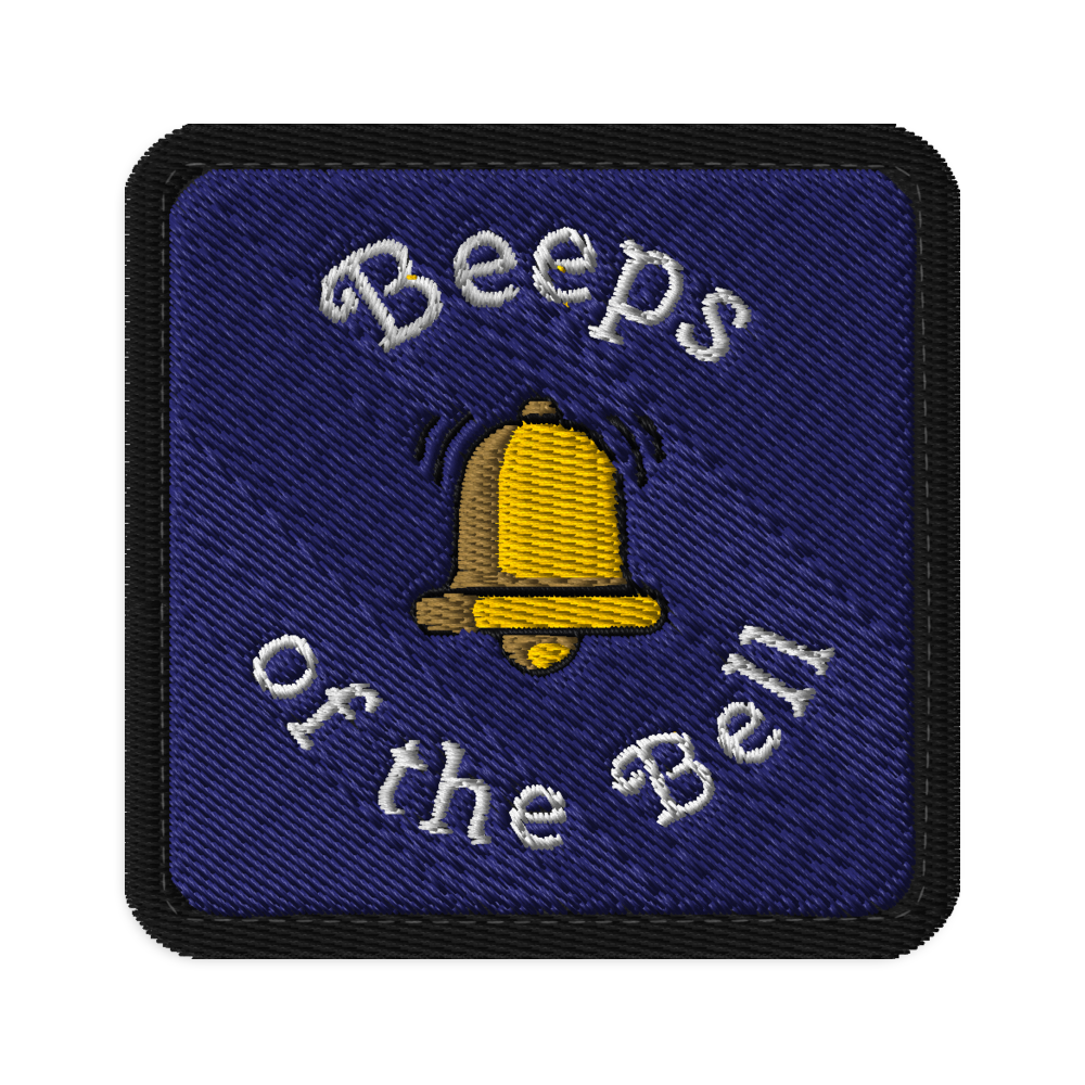 Beeps Embroidered Patch