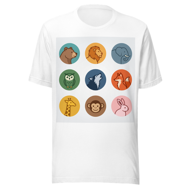 9 Animal squad tee