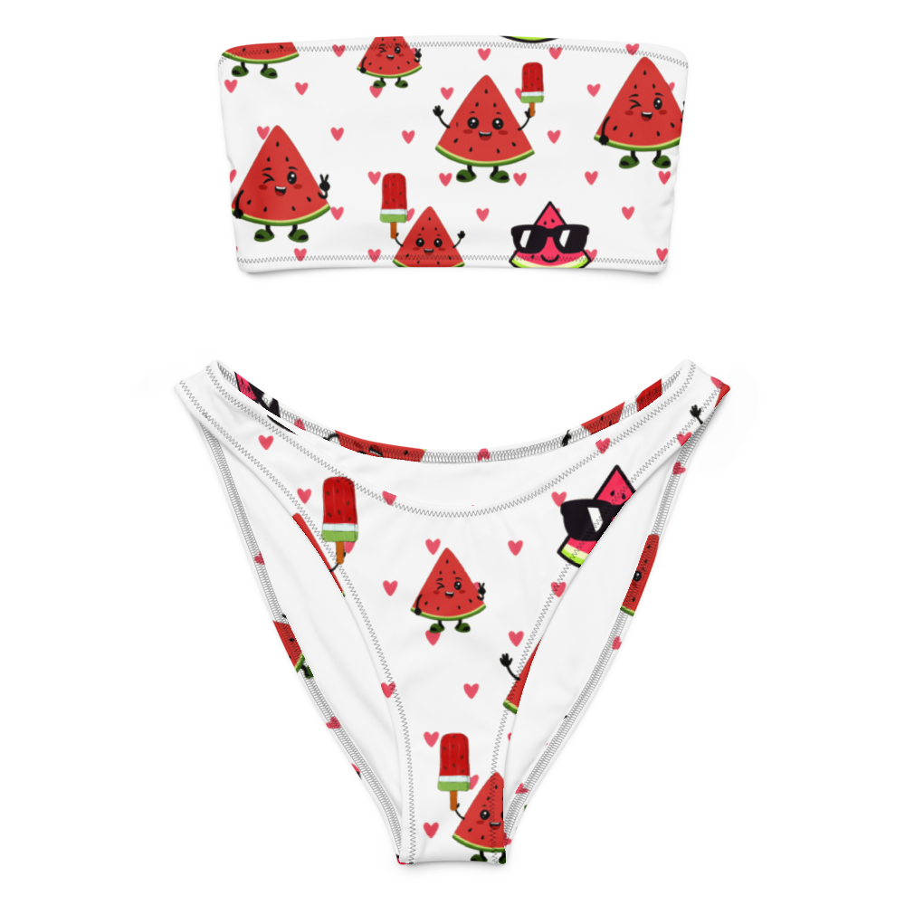Watermelon Heart Bikini Set