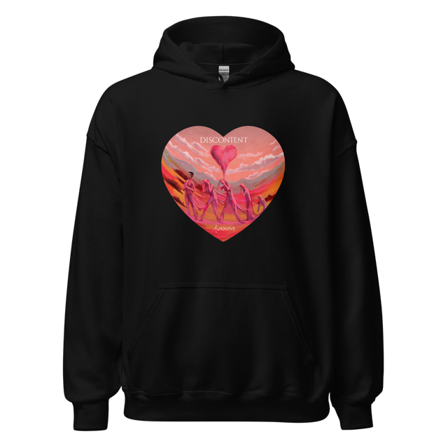 Discontent Heart Graphic Hoodie