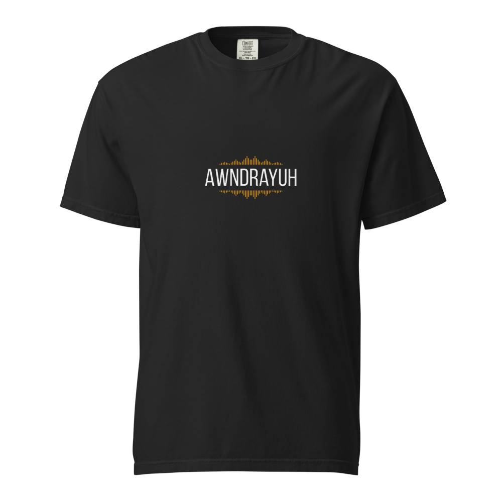 AWNDRAYUH Signature Black T-Shirt