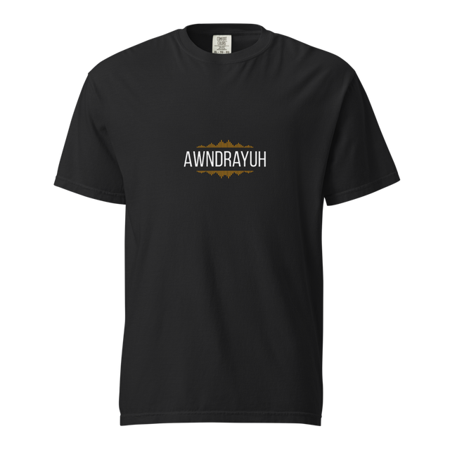 AWNDRAYUH Signature Black T-Shirt