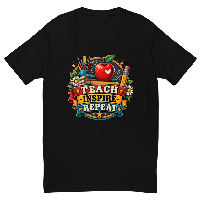 Vintage Teach Inspire Repeat Tee