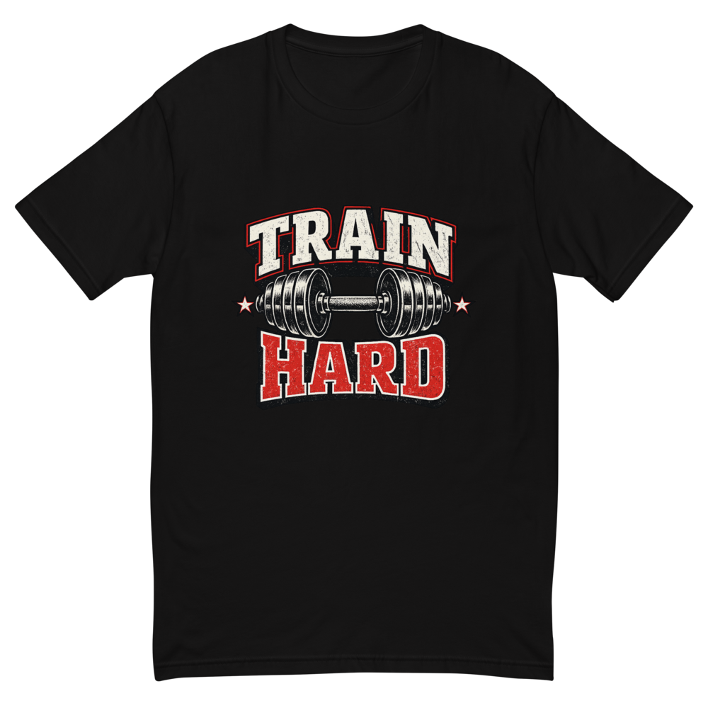Train Hard Dumbbell – Vintage Gym Fitness