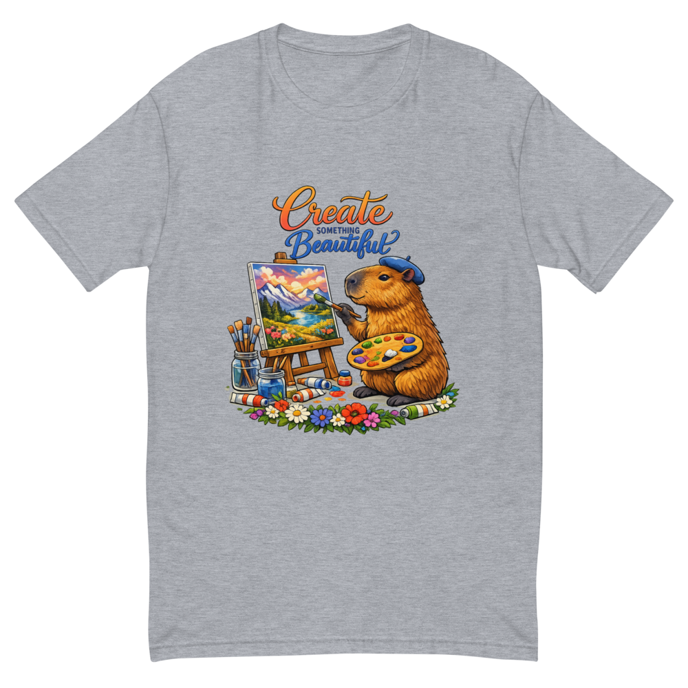 Create Something Beautiful – Cute Capybara Artist