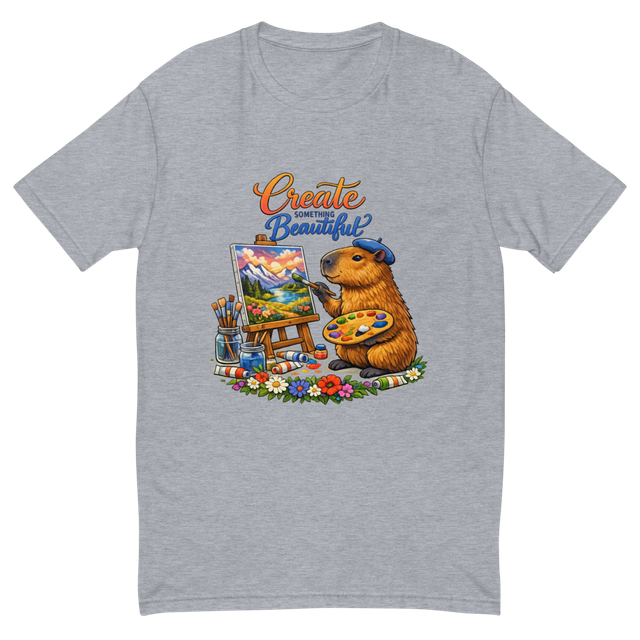 Create Something Beautiful – Cute Capybara Artist