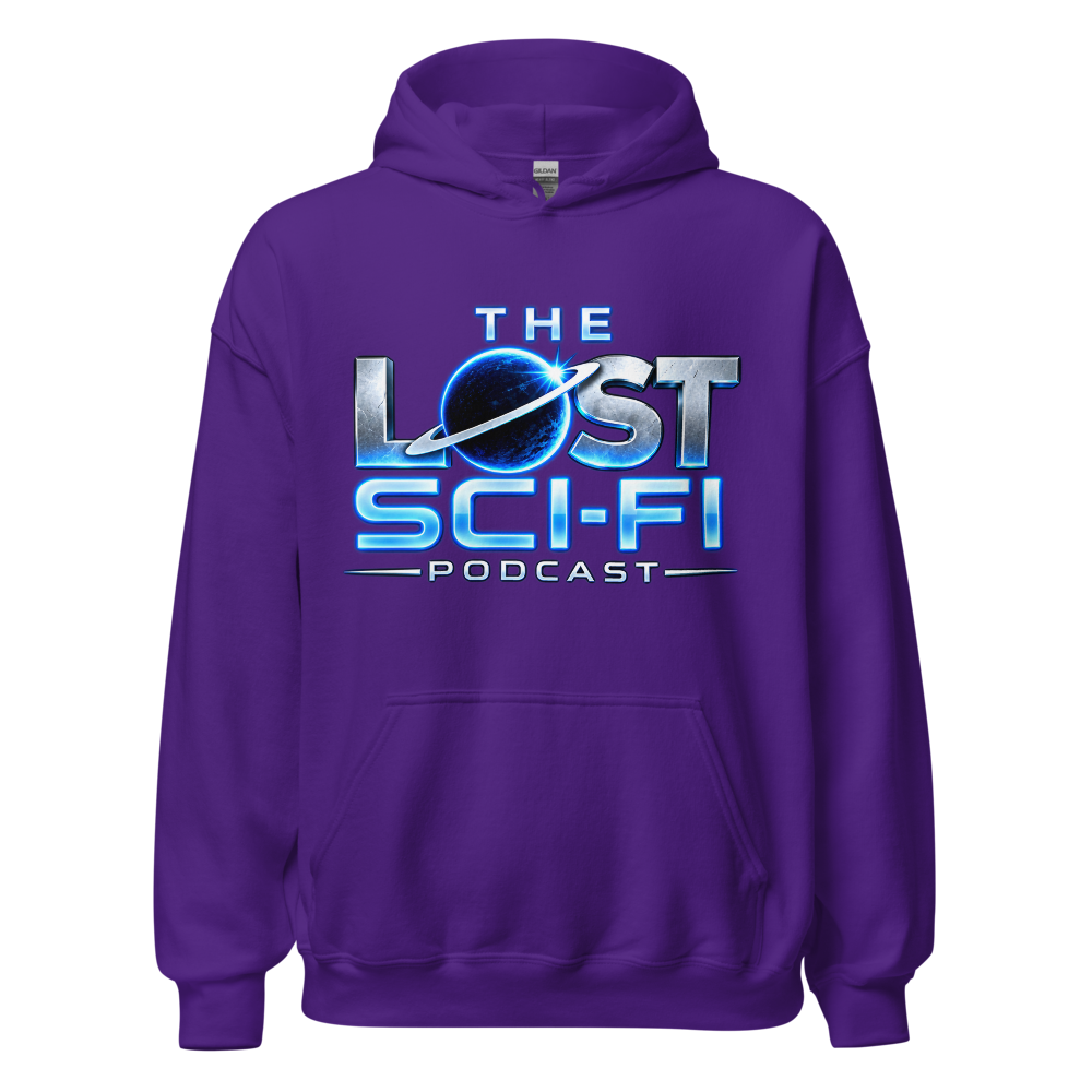 The Lost Sci-Fi Podcast Purple Logo Hoodie