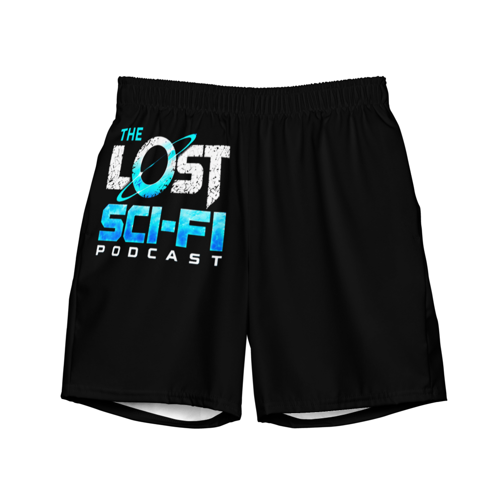 The Lost Sci-Fi Podcast Cosmic Logo Swim Trunks