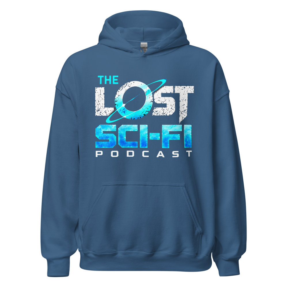 The Lost Sci-Fi Podcast Indigo Blue Logo Hoodie