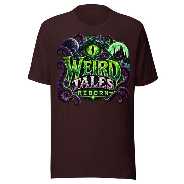 Weird Tales Reborn Dark Brown T-Shirt