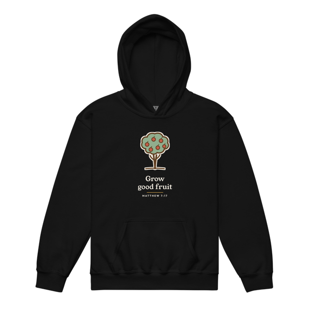 Grow Good Fruit Youth Hoodie (Black)