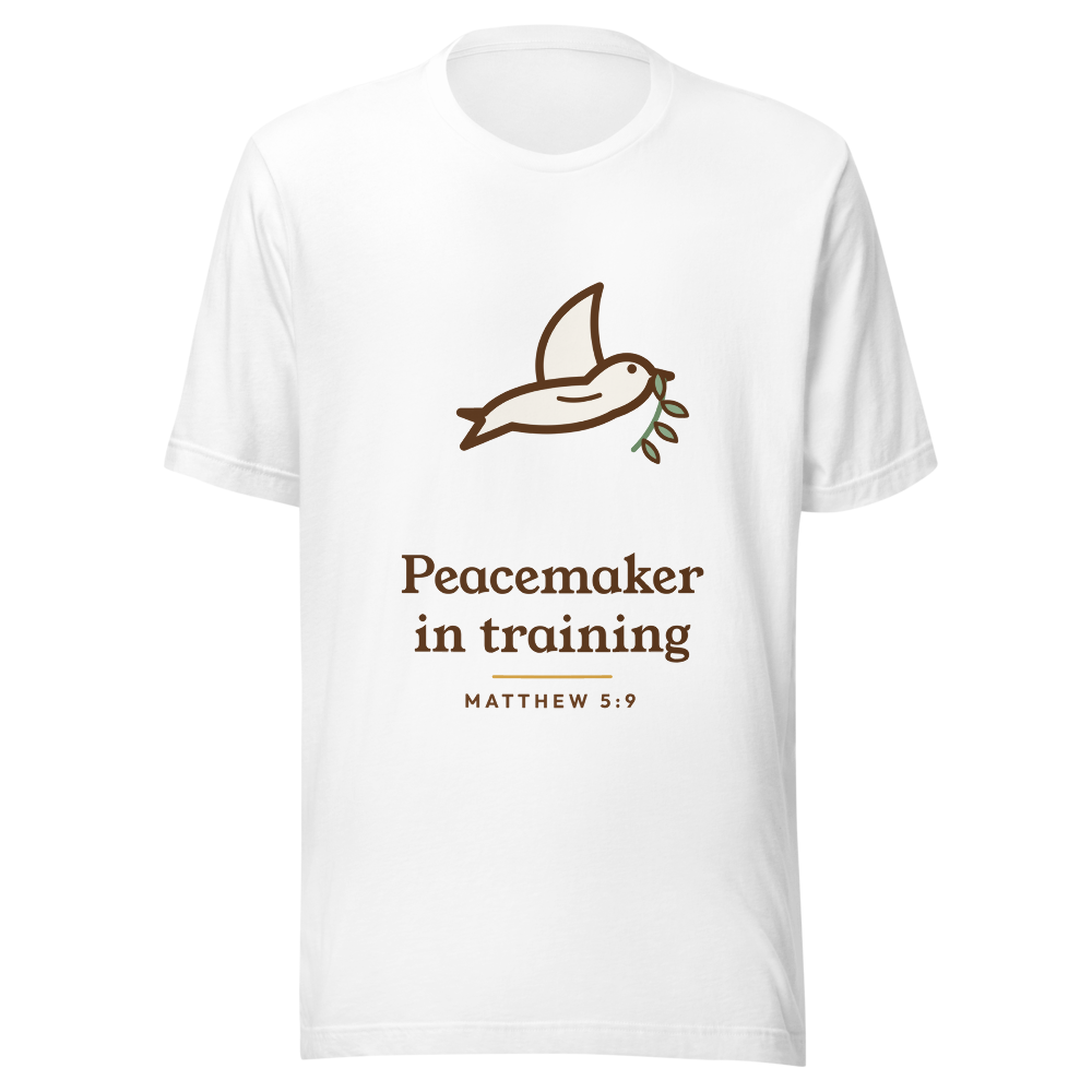 Peacemaker in Training Tee (White)