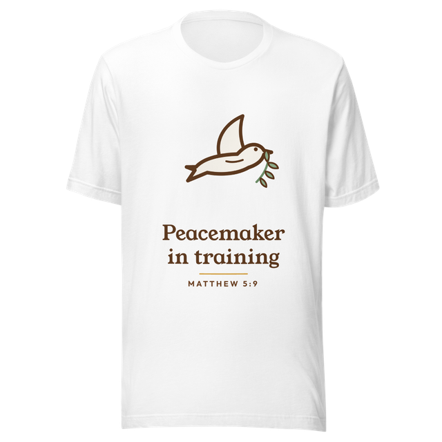 Peacemaker in Training Tee (White)
