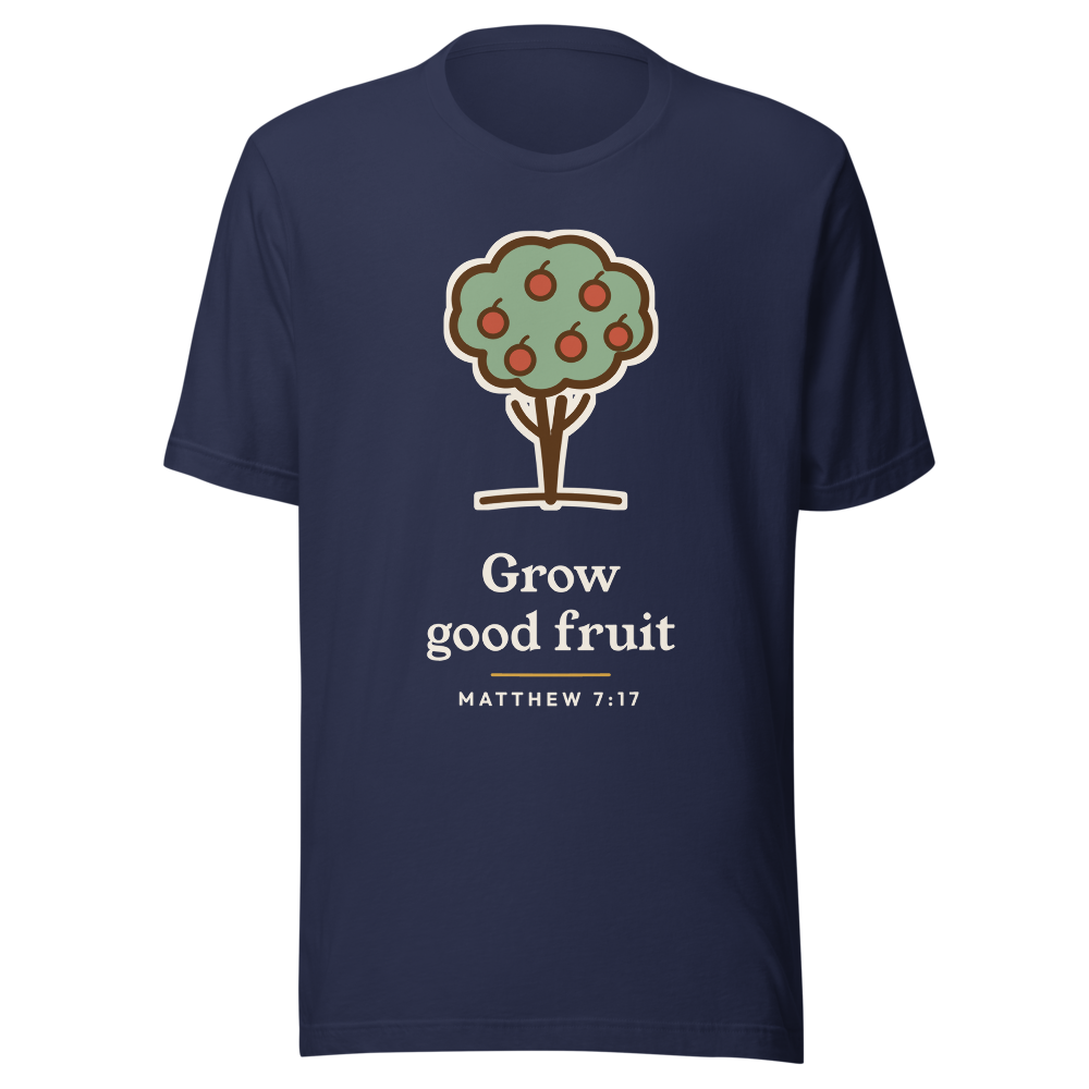Grow Good Fruit Tee (Navy)