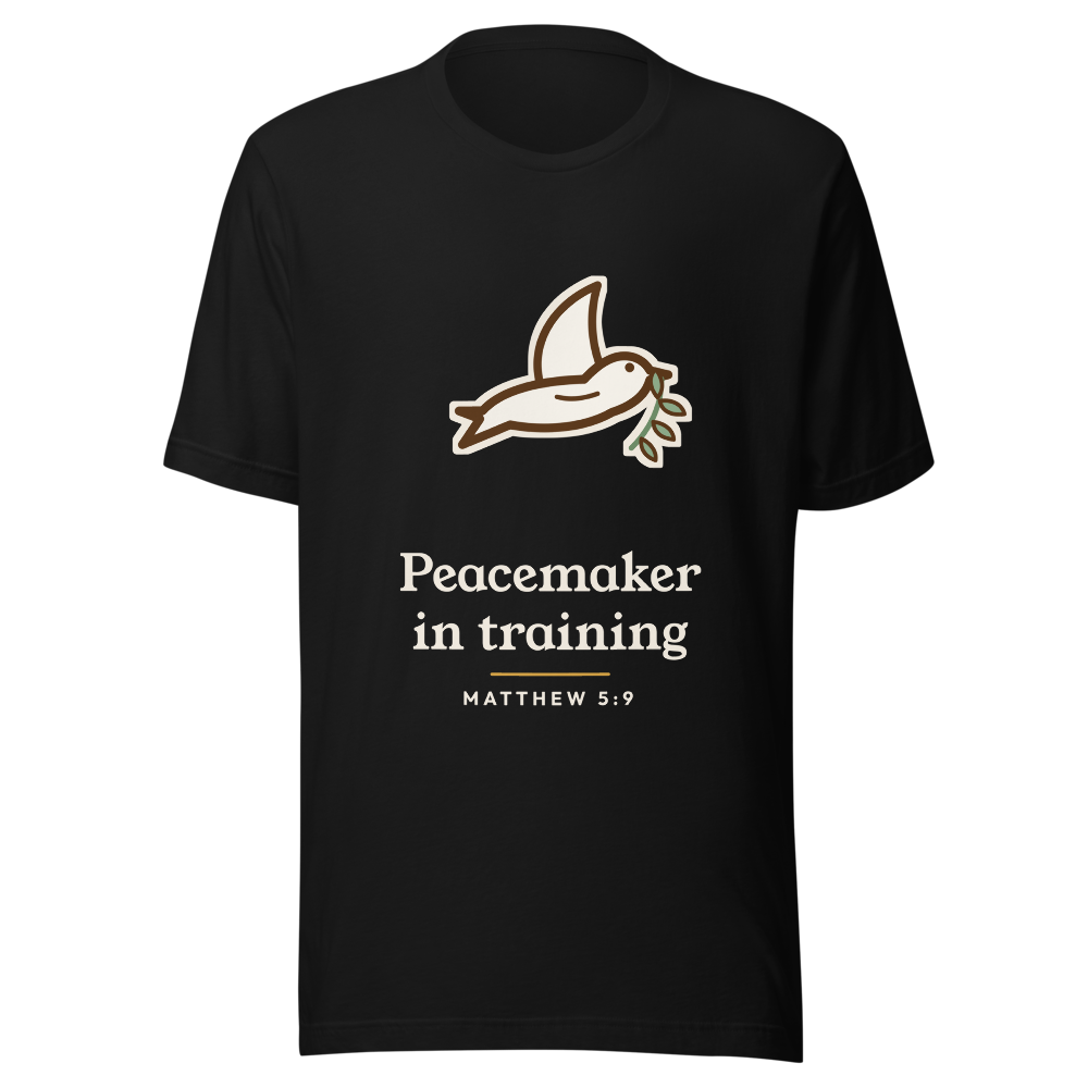 Peacemaker in Training Tee (Black)