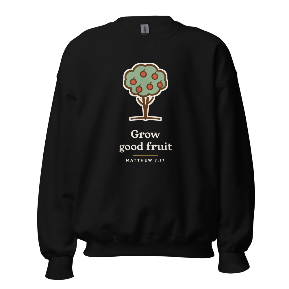 Grow Good Fruit Sweatshirt (Black)