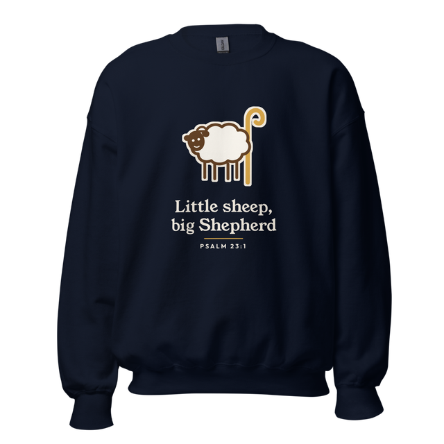 Little Sheep Big Shepherd Sweatshirt (Navy)