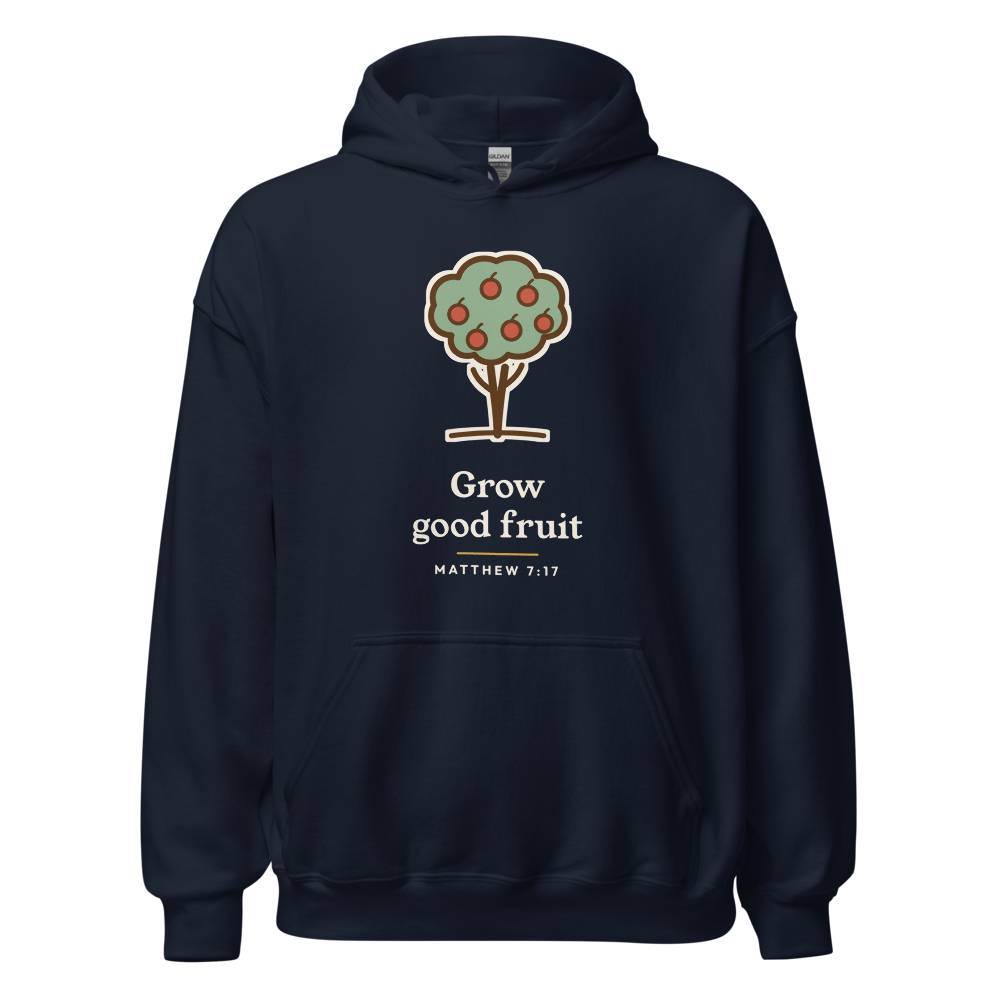 Grow Good Fruit Hoodie (Navy)
