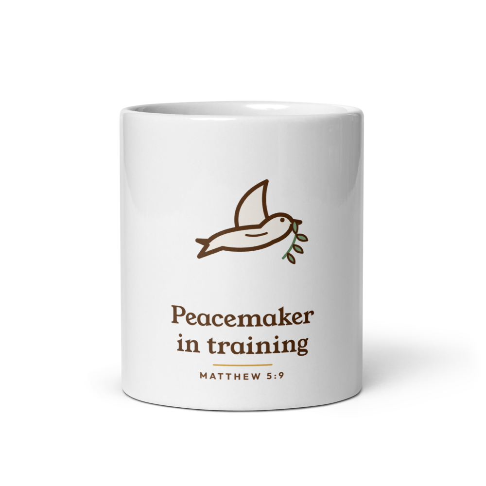 Peacemaker in Training Mug (White)