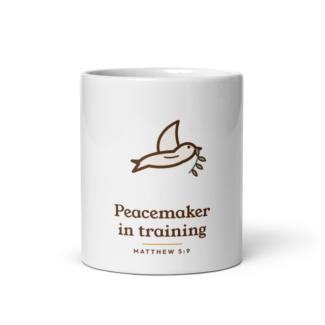 Peacemaker in Training Mug (White)
