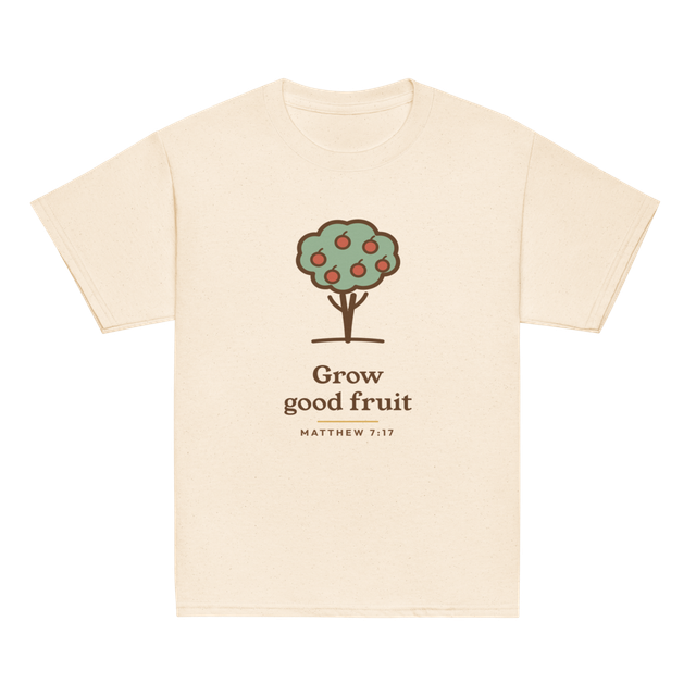 Grow Good Fruit Kids Tee (Cream)