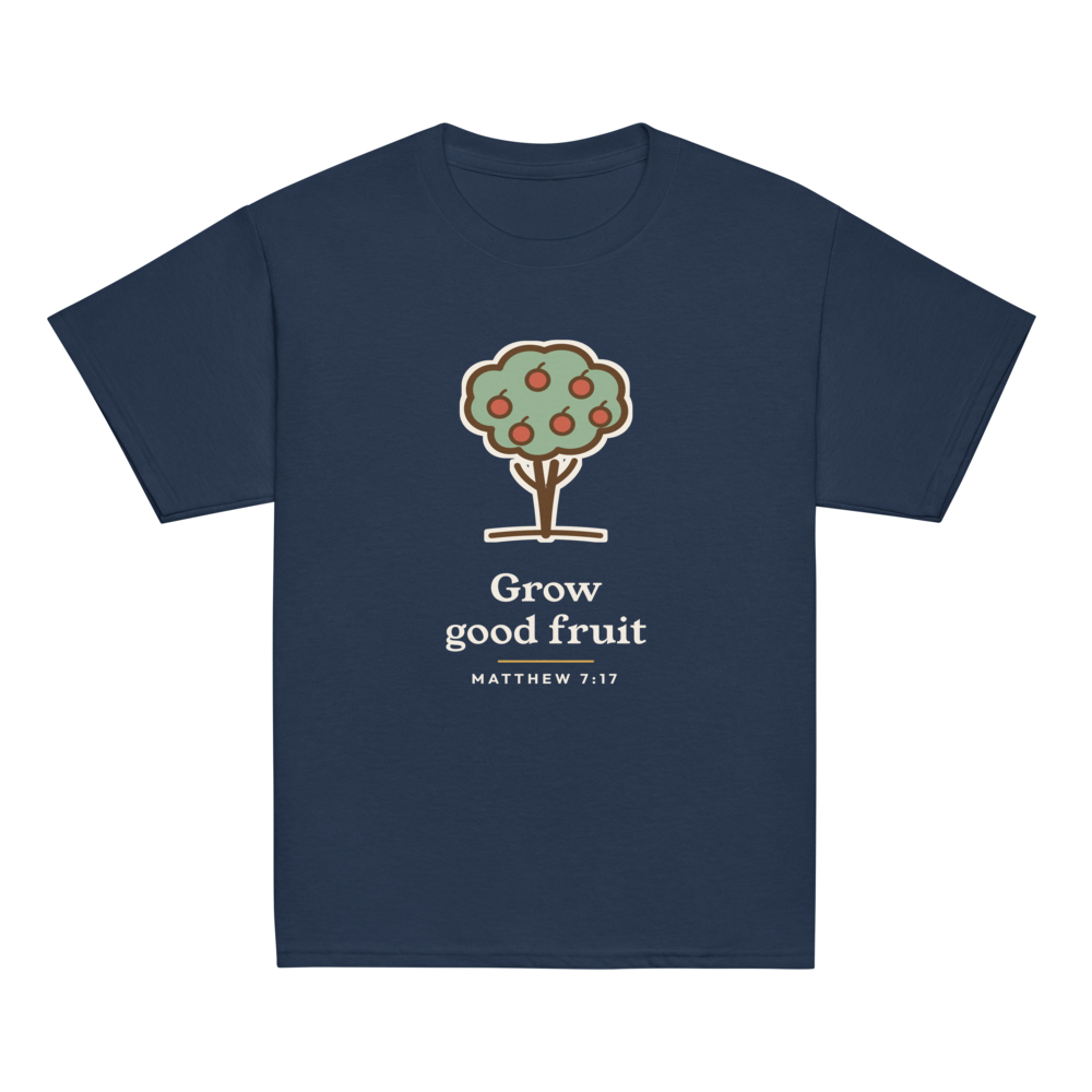 Grow Good Fruit Kids Tee (Navy)