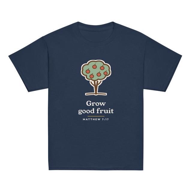 Grow Good Fruit Kids Tee (Navy)