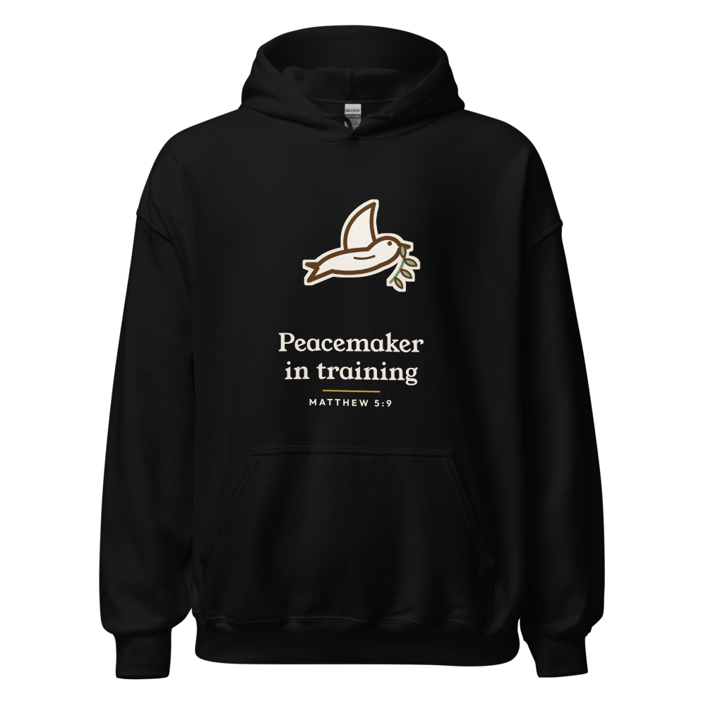 Peacemaker in Training Hoodie (Black)
