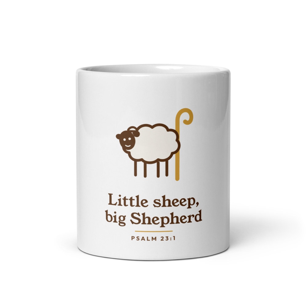 Little Sheep Big Shepherd Mug (White)