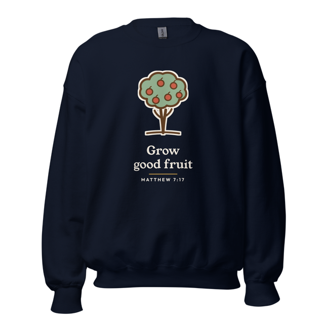 Grow Good Fruit Sweatshirt (Navy)