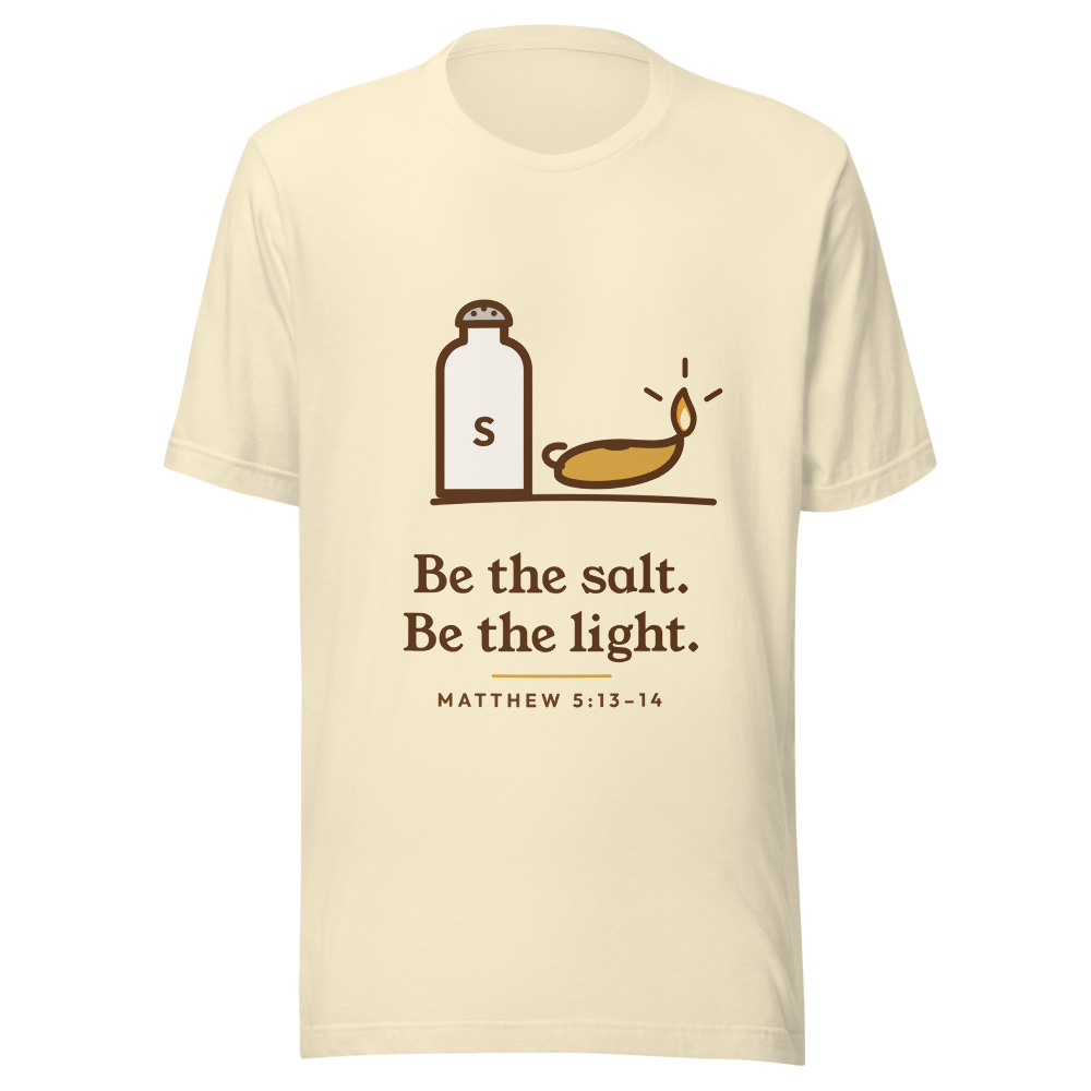 Be the Salt Be the Light Tee (Cream)