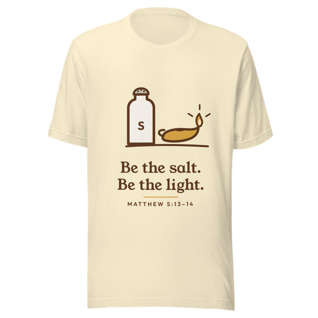 Be the Salt Be the Light Tee (Cream)