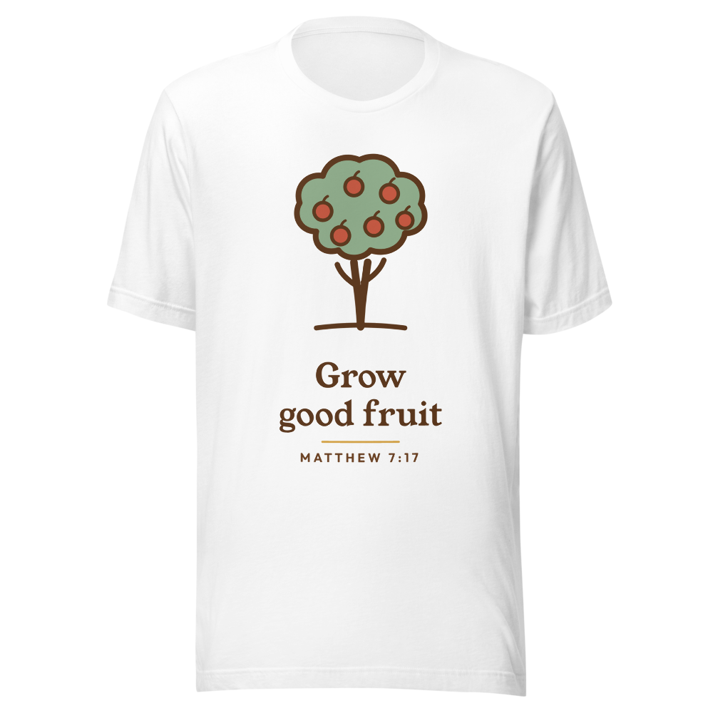 Grow Good Fruit Tee (White)
