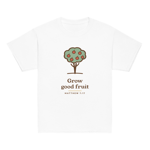 Grow Good Fruit Kids Tee (White)