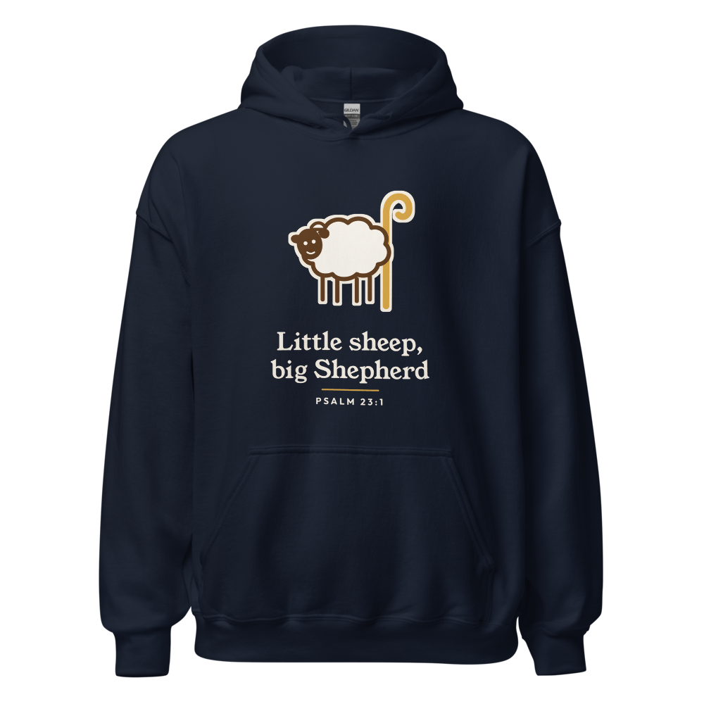 Little Sheep Big Shepherd Hoodie (Navy)