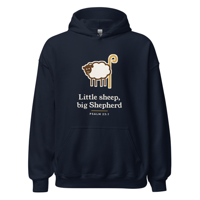 Little Sheep Big Shepherd Hoodie (Navy)
