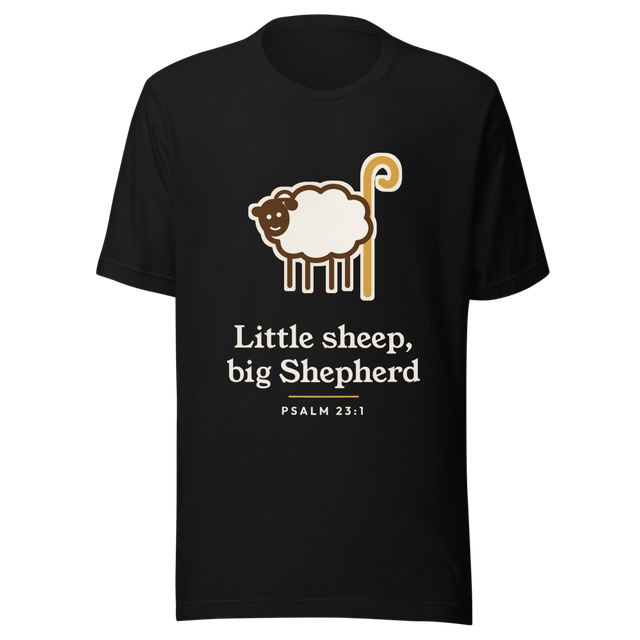 Little Sheep Big Shepherd Tee (Black)