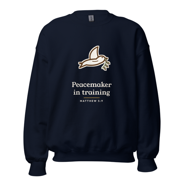 Peacemaker in Training Sweatshirt (Navy)