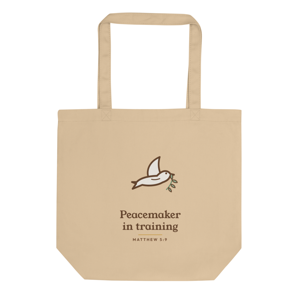 Peacemaker in Training Tote (Natural)