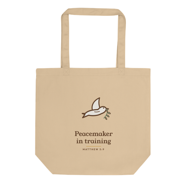 Peacemaker in Training Tote (Natural)