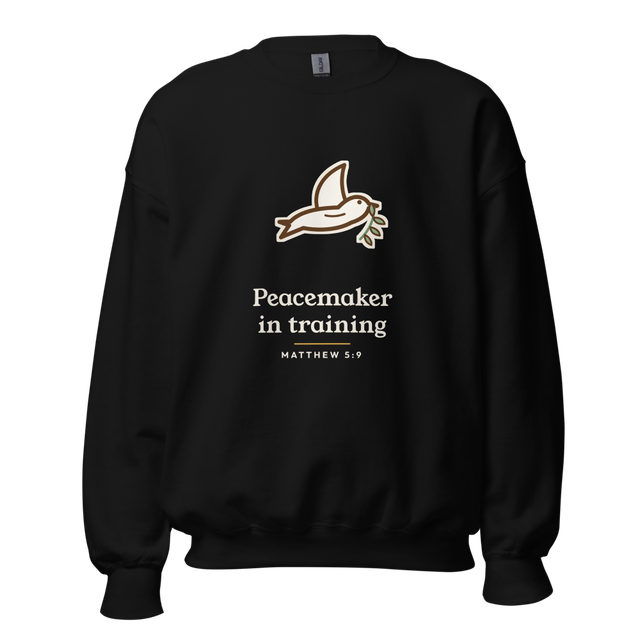 Peacemaker in Training Sweatshirt (Black)