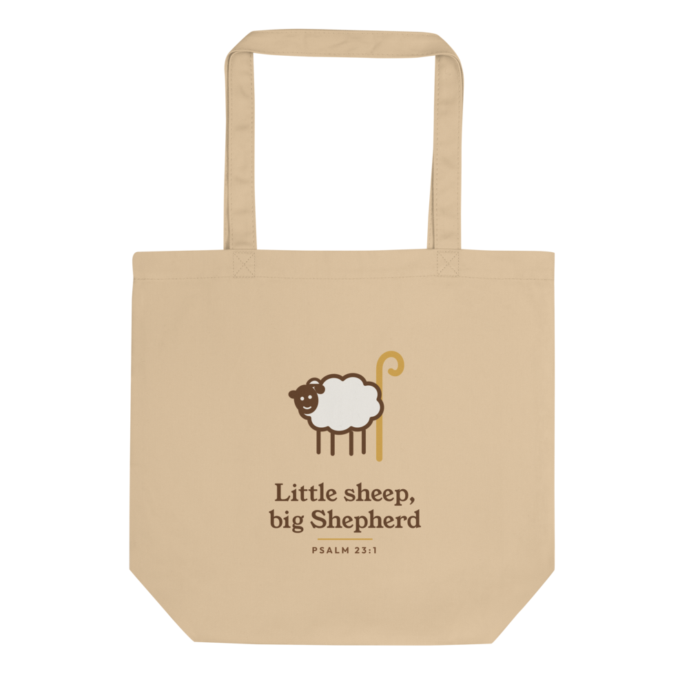Little Sheep Big Shepherd Tote (Natural)