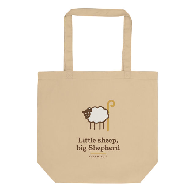 Little Sheep Big Shepherd Tote (Natural)