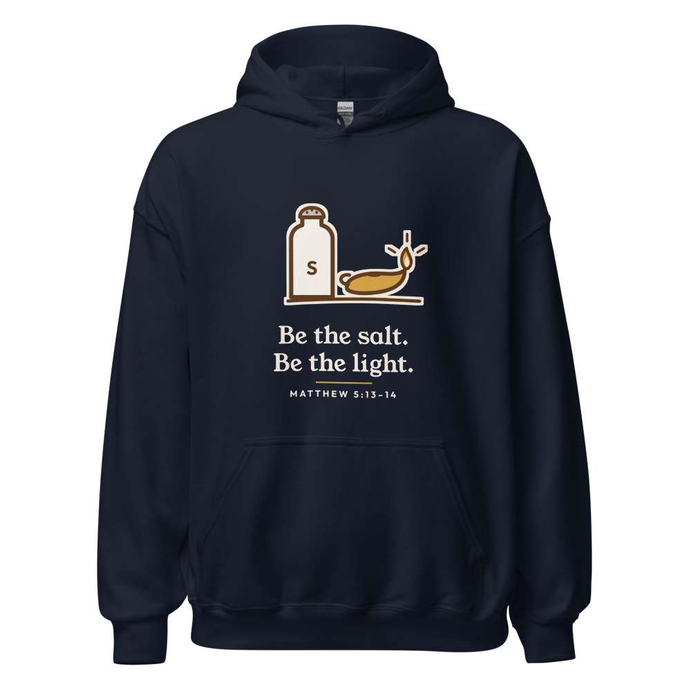 Be the Salt Be the Light Hoodie (Navy)