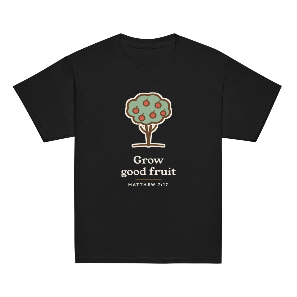 Grow Good Fruit Kids Tee (Black)