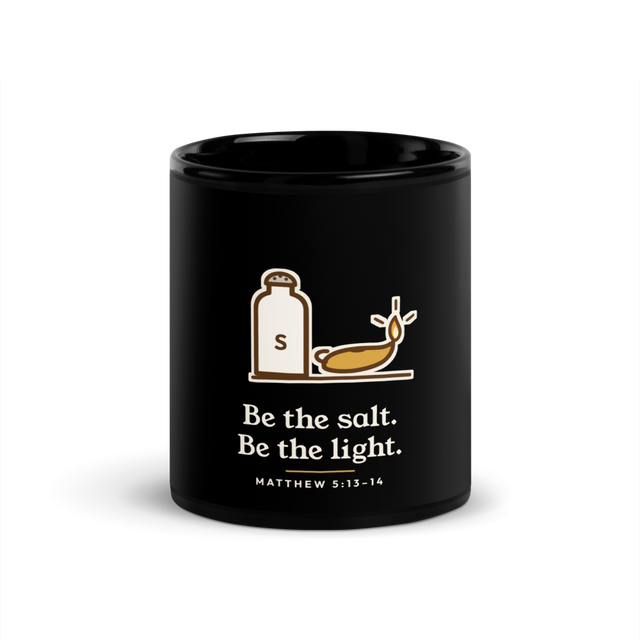 Be the Salt Be the Light Mug (Black)