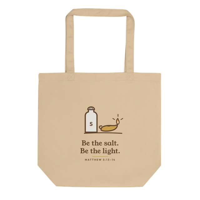 Be the Salt Be the Light Tote (Natural)